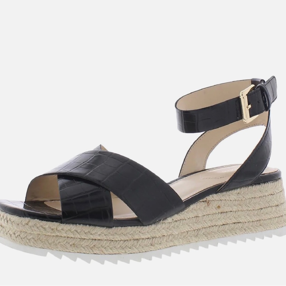 Liz Clairborne Memory Foam Espadrille Sandals Size 11